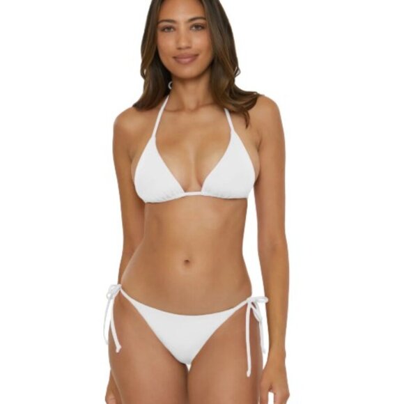 Becca White Bikini Set | Small Top / Medium Bottom NWT - Picture 3 of 16